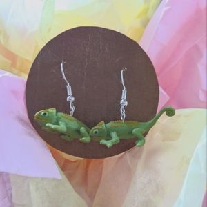 Chameleon earrings